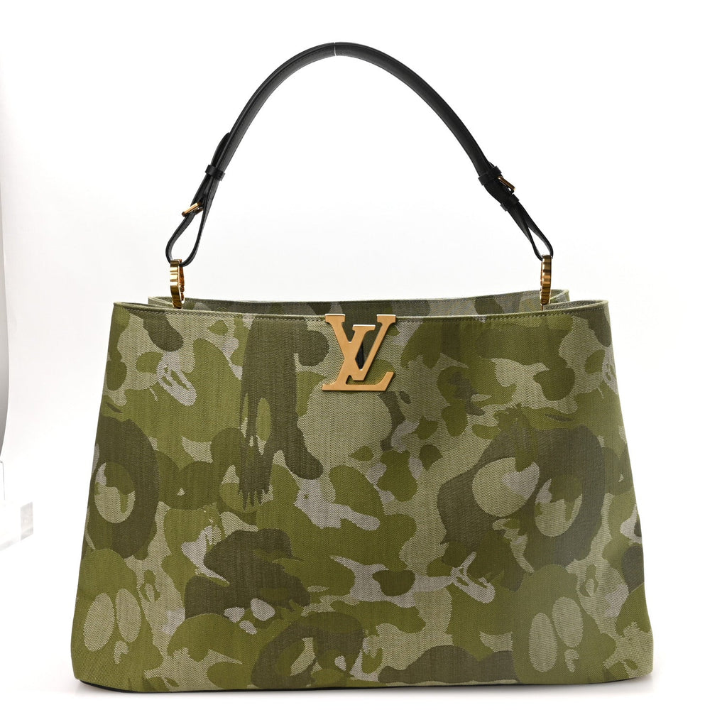 LV X TM Washed Denim Artycapucines Camouflage XXXL Khaki £¨ Direct shipment via from wholesalehk.shop