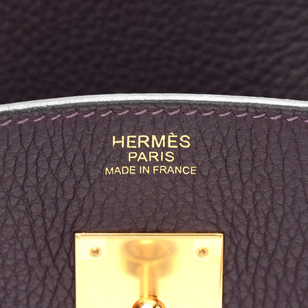 Taurillon Clemence Birkin 30 Raisin £¨ Direct shipment via from wholesalehk.shop