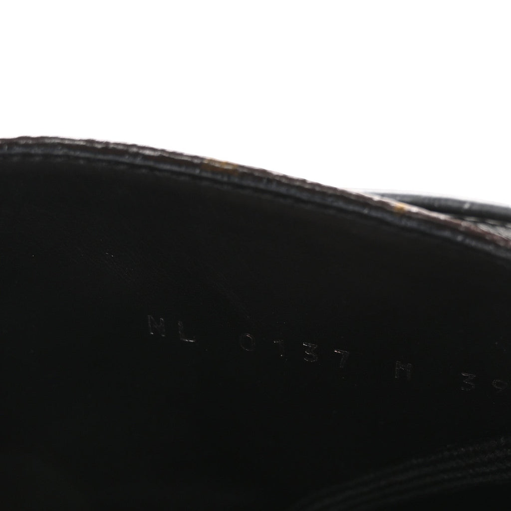 Calfskin Monogram Wonderland Flat Ranger Boots 39 Black £¨ Direct shipment via from wholesalehk.shop