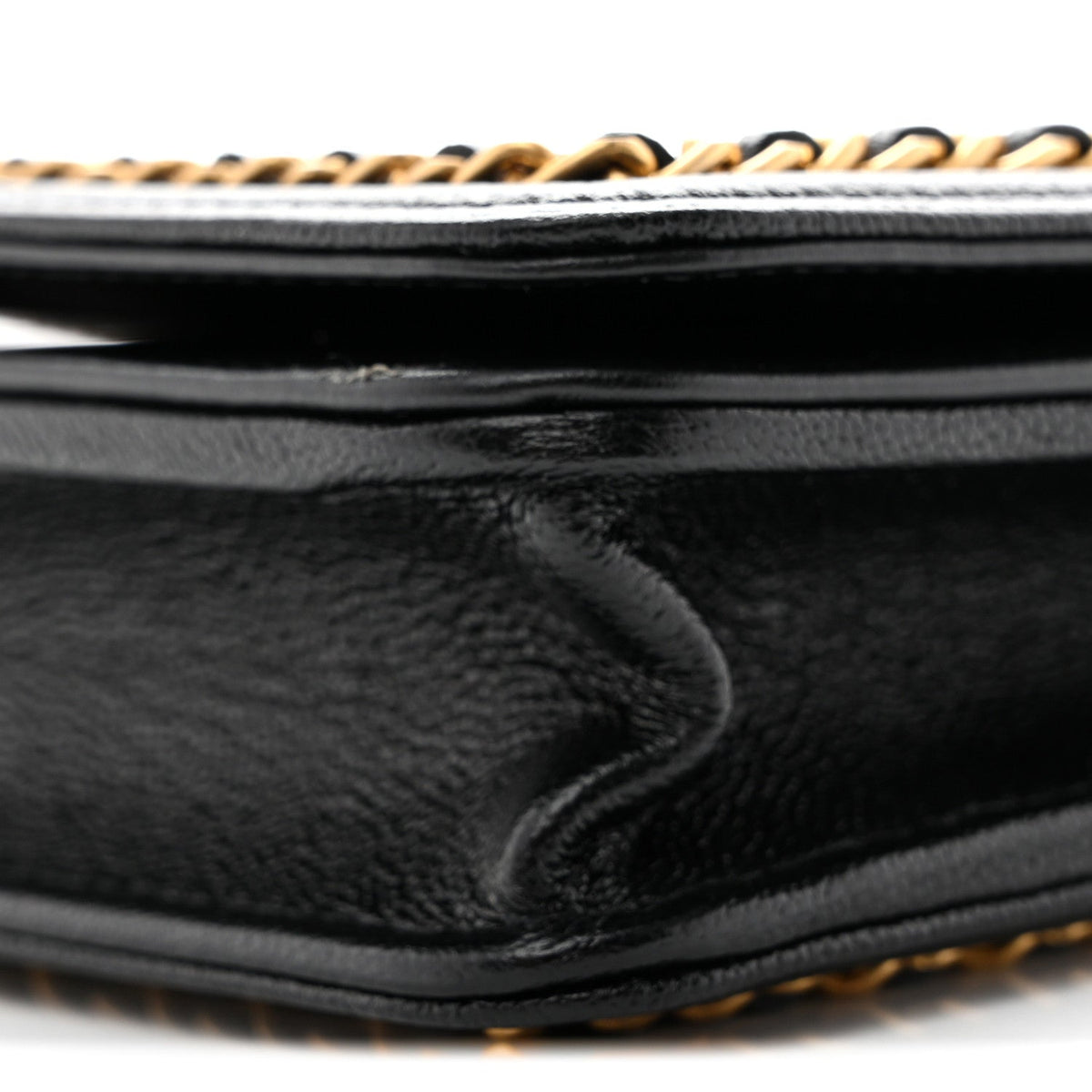 Caviar Quilted Chain Around Boy Wallet On Chain WOC Black wholesalehk.shop
