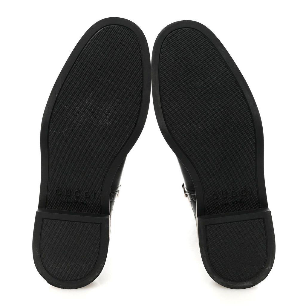 Guccissima Michelangelo Slim Horsebit Riding Boots 37 Black £¨ Direct shipment via from wholesalehk.shop