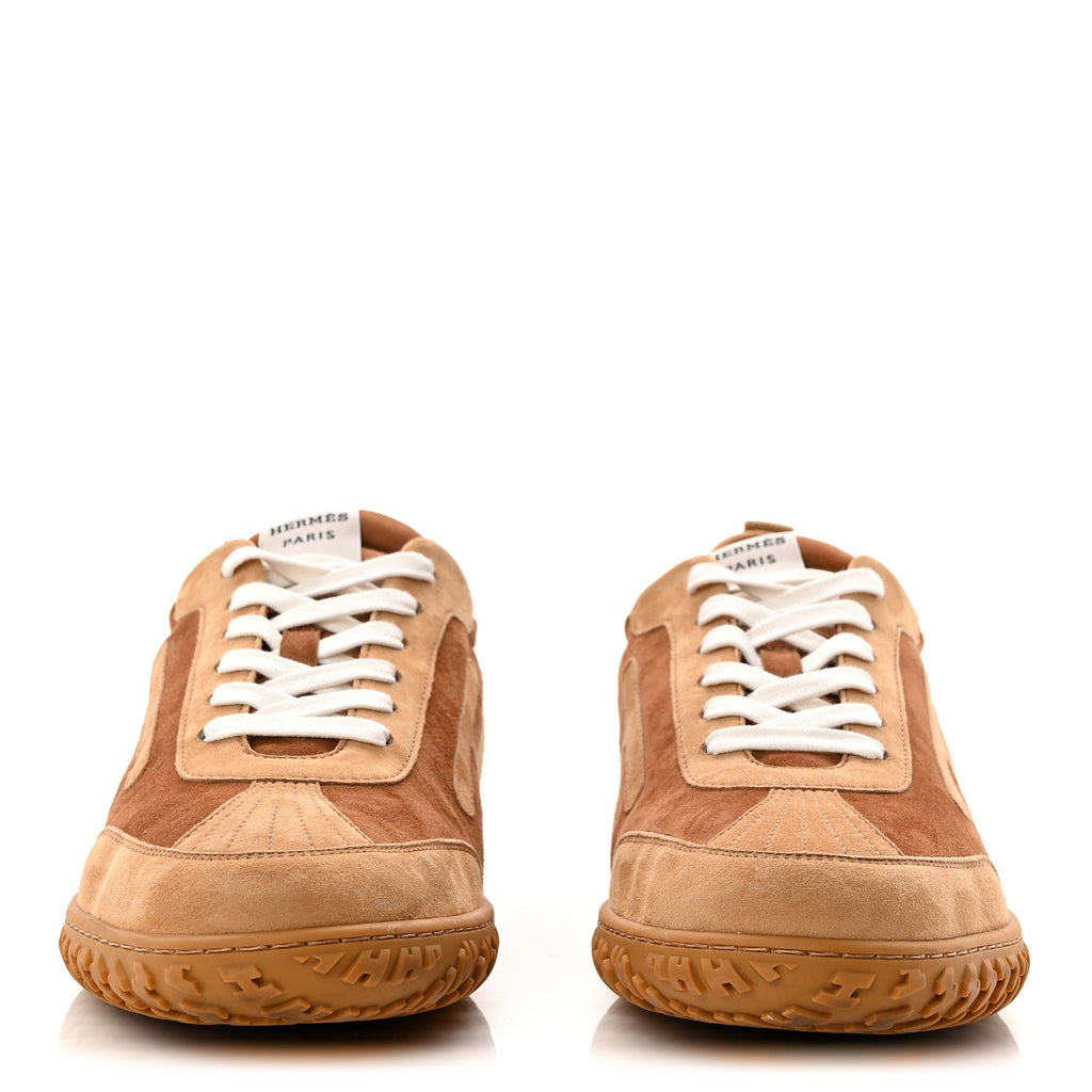 Suede Goatskin Mens Jet Sneakers 43 Brun Amourette Miel wholesalehk.shop