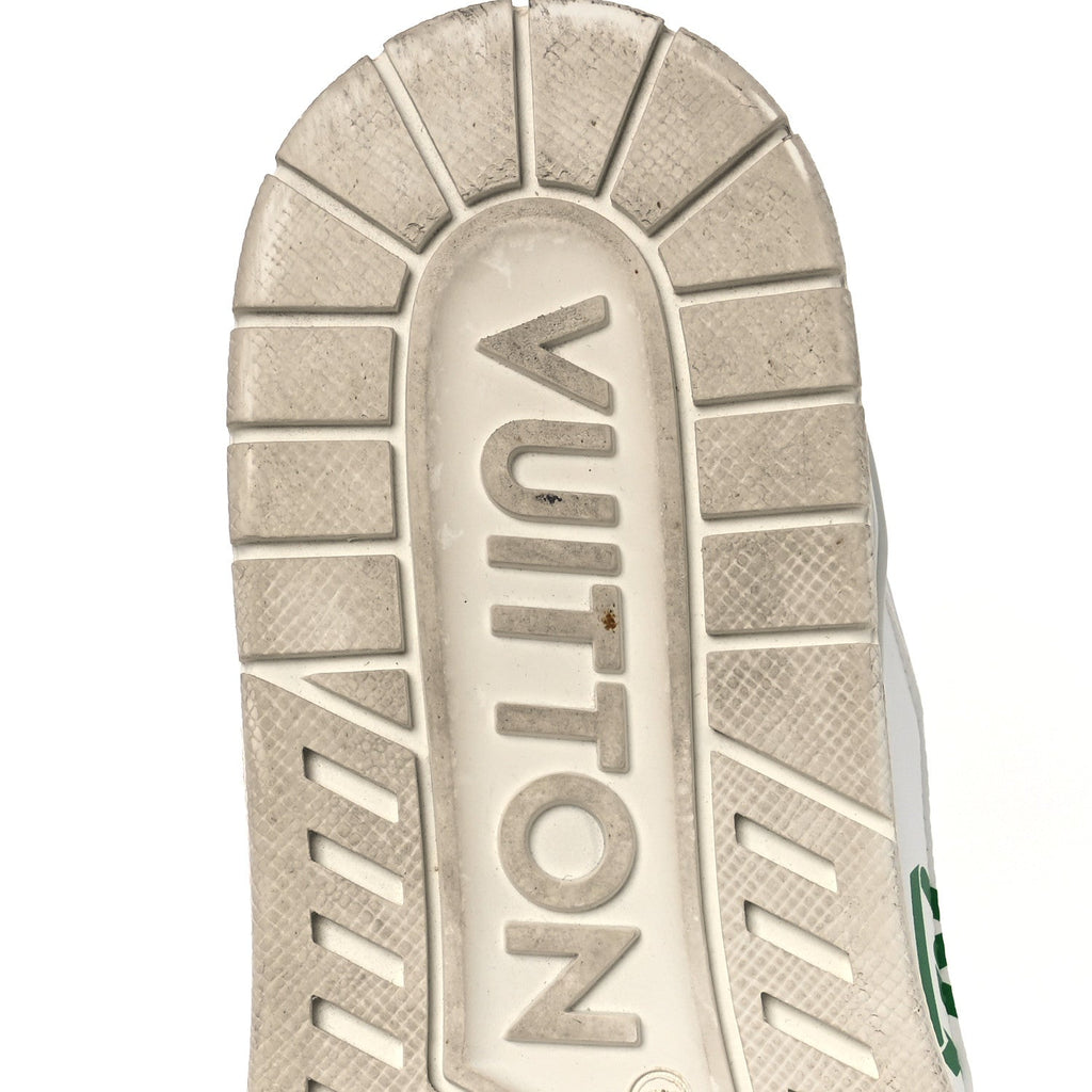 Mens LV Trainer Sneakers 10.5 Green £¨ Direct shipment via from wholesalehk.shop