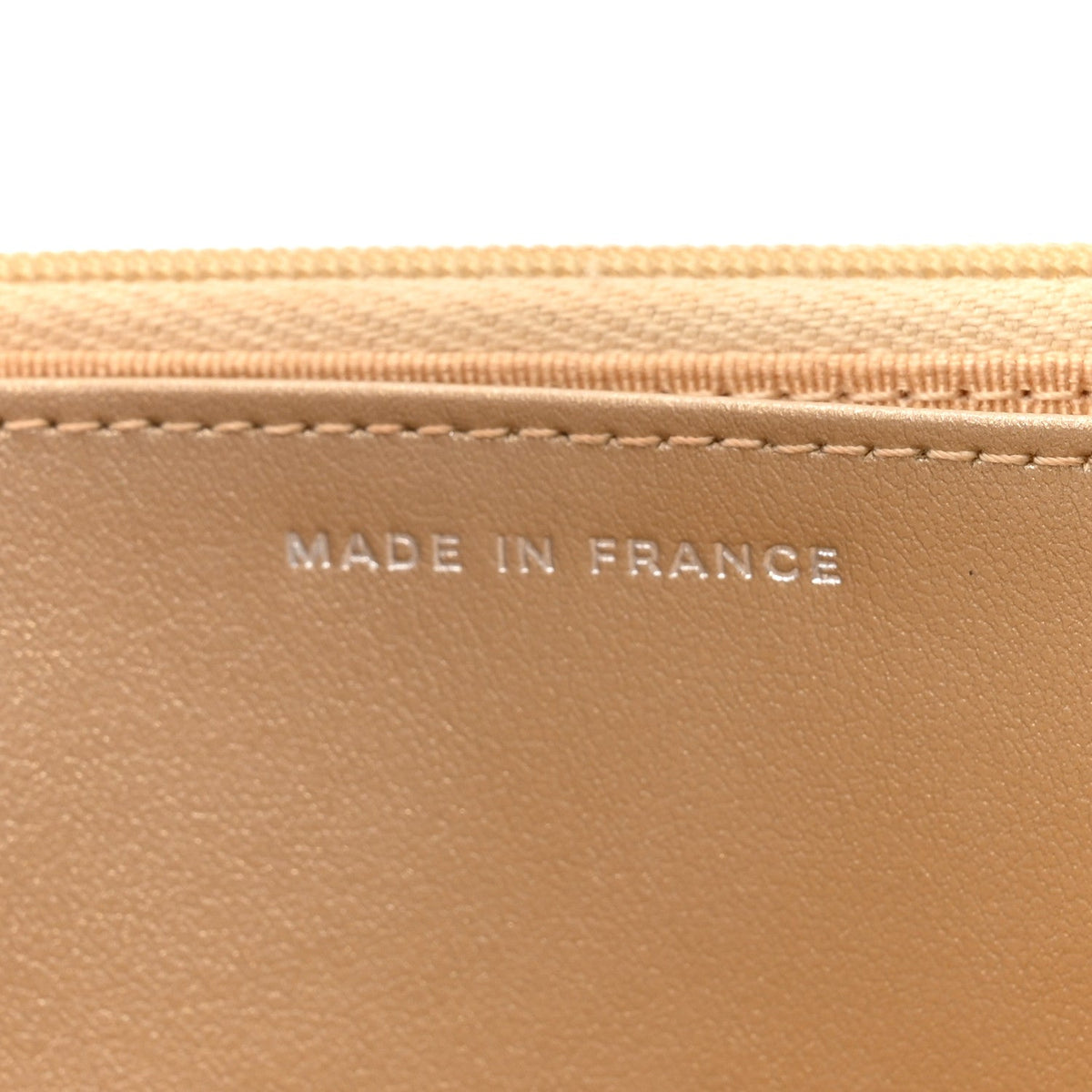 Metallic Lambskin Quilted Wallet On Chain WOC Gold Black wholesalehk.shop