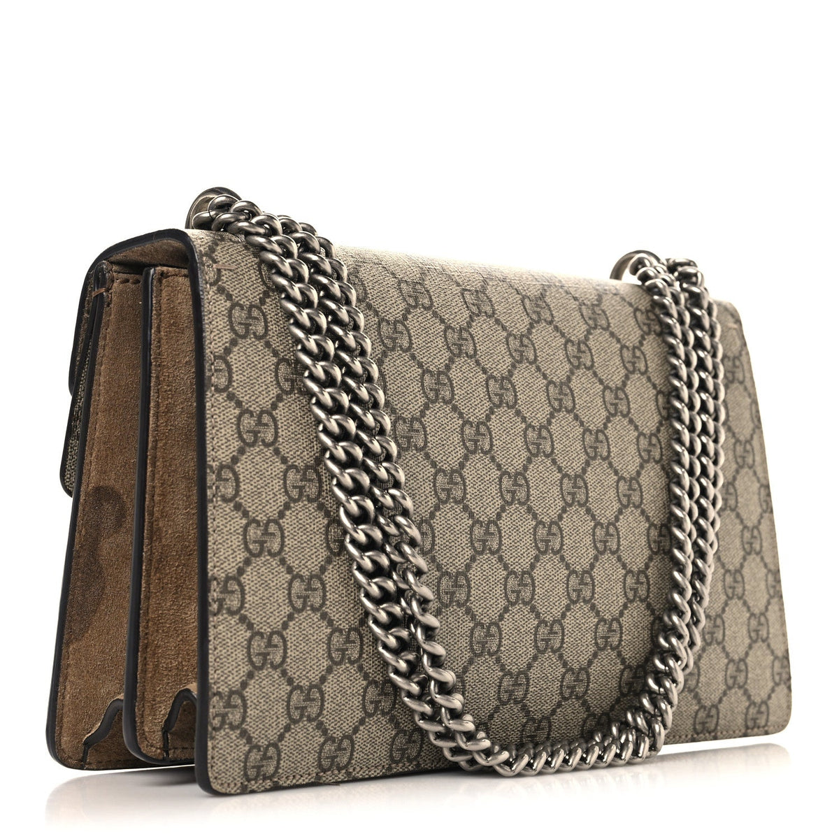 GG Supreme Monogram Small Dionysus Shoulder Bag Taupe wholesalehk.shop