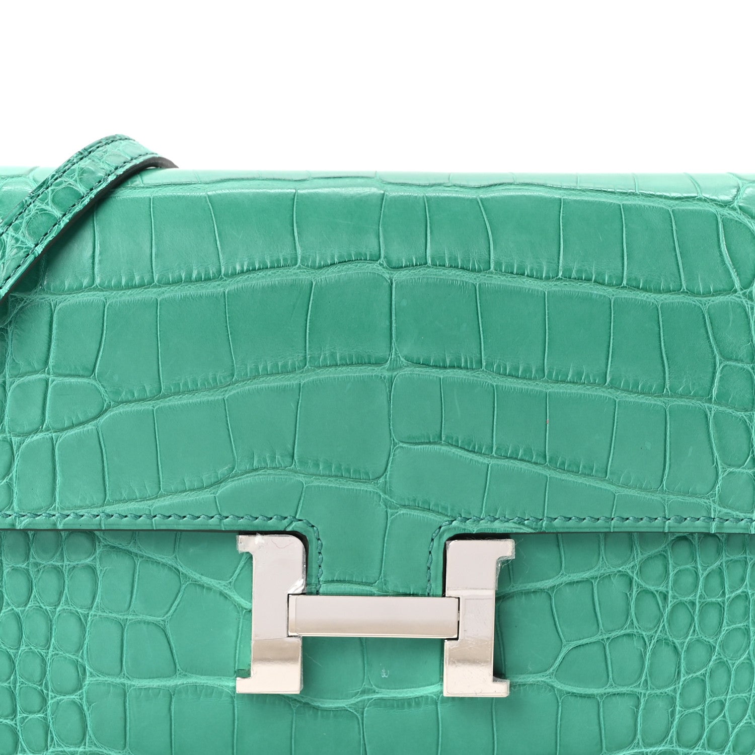 Matte Alligator Constance Long Wallet To Go Vert Jade £¨ Direct shipment via from wholesalehk.shop