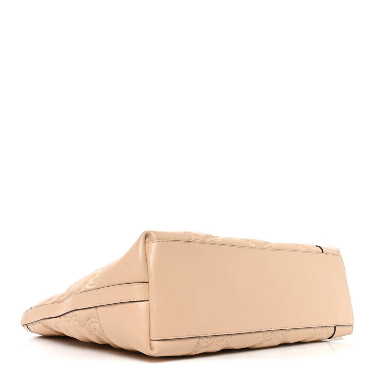Calfskin GG Matelasse Medium Ophidia Shopping Tote Beige wholesalehk.shop