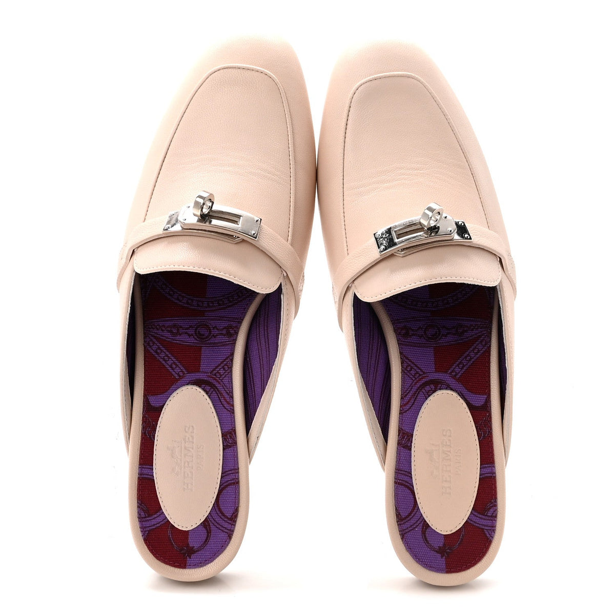 Goatskin Oz Mules 37.5 Blanc Poros wholesalehk.shop