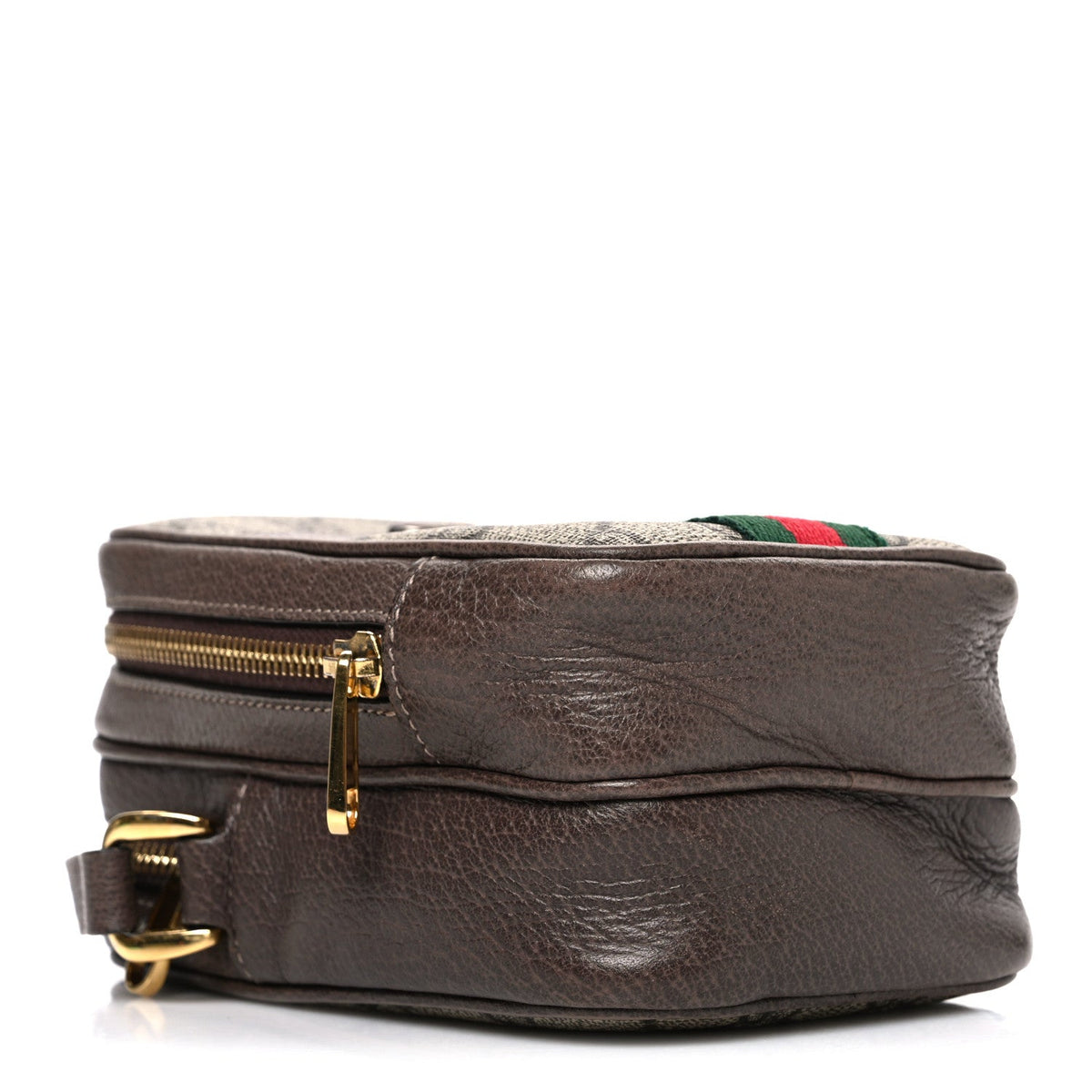 GG Supreme Monogram Web Mini Ophidia Double Zip Crossbody Bag Beige New Acero wholesalehk.shop