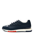 Epsom Calfskin Mens Trail Sneakers 42 Indigo White wholesalehk.shop