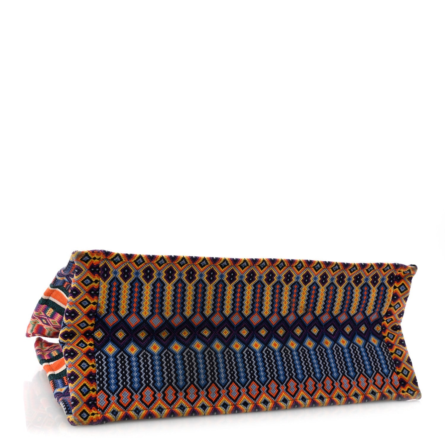 Canvas Embroidered Large Mexican Crafts Book Tote Orange Multicolor £¨ Direct shipment via from wholesalehk.shop