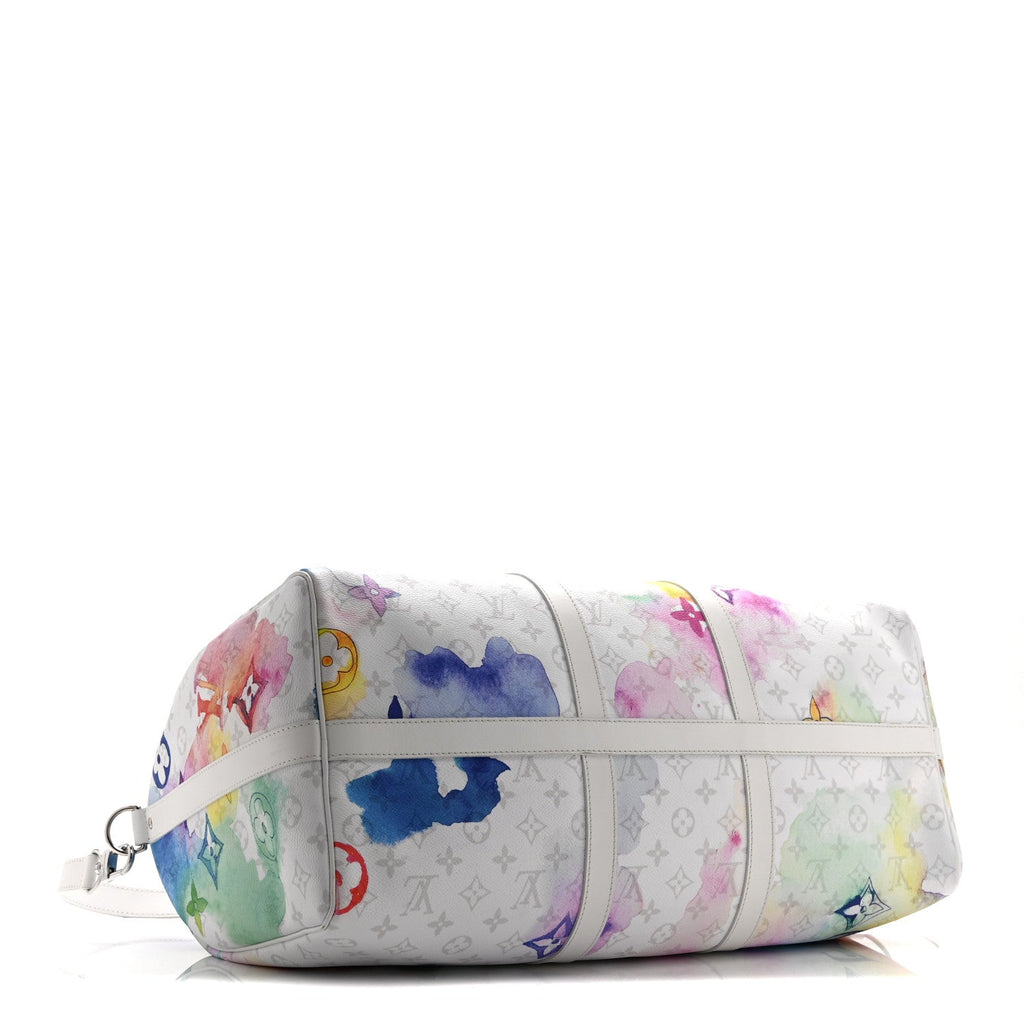 Monogram Watercolor Keepall Bandouliere 50 Multicolor wholesalehk.shop