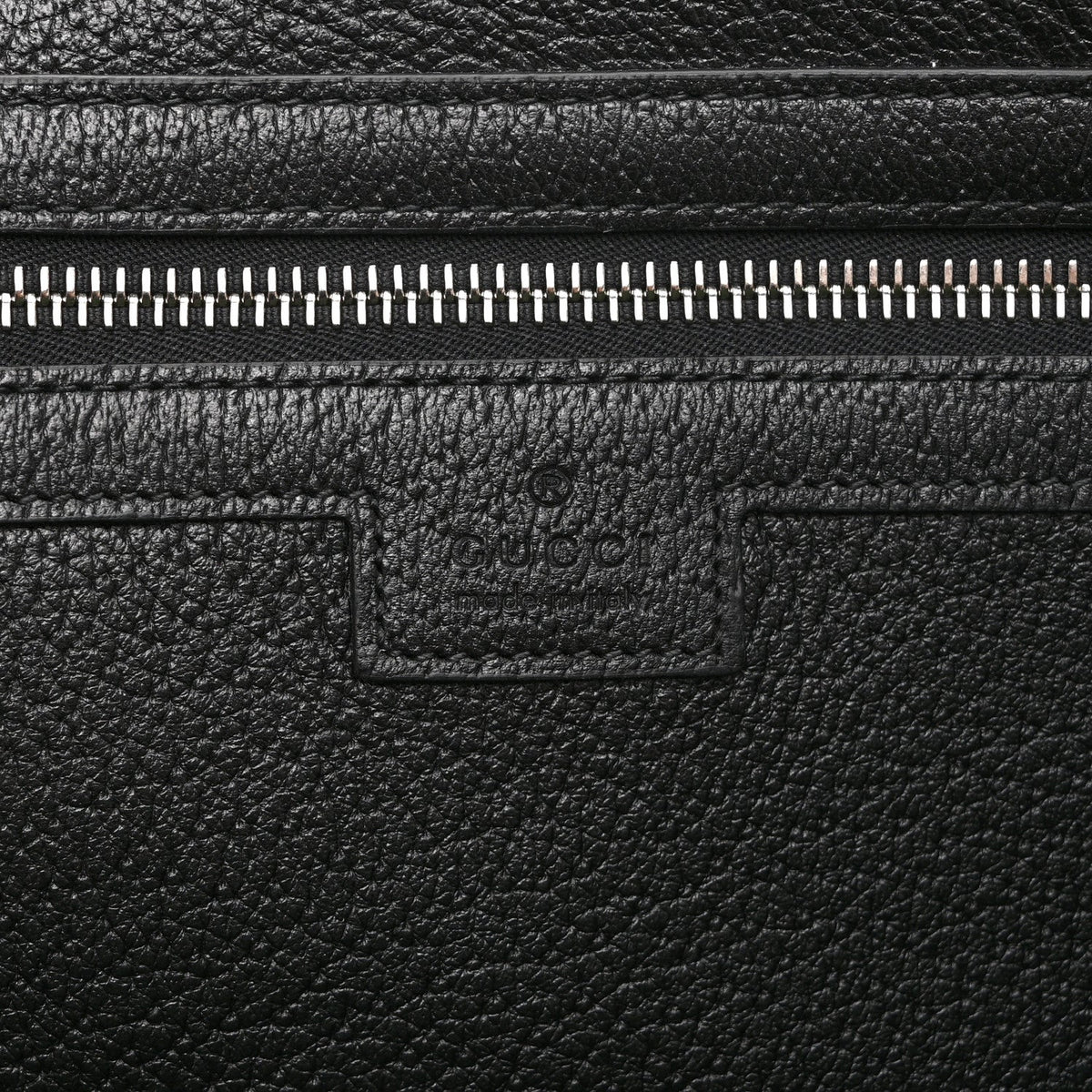 Textured Dollar Calfskin Web Medium Ophidia Tote Bag  Black wholesalehk.shop