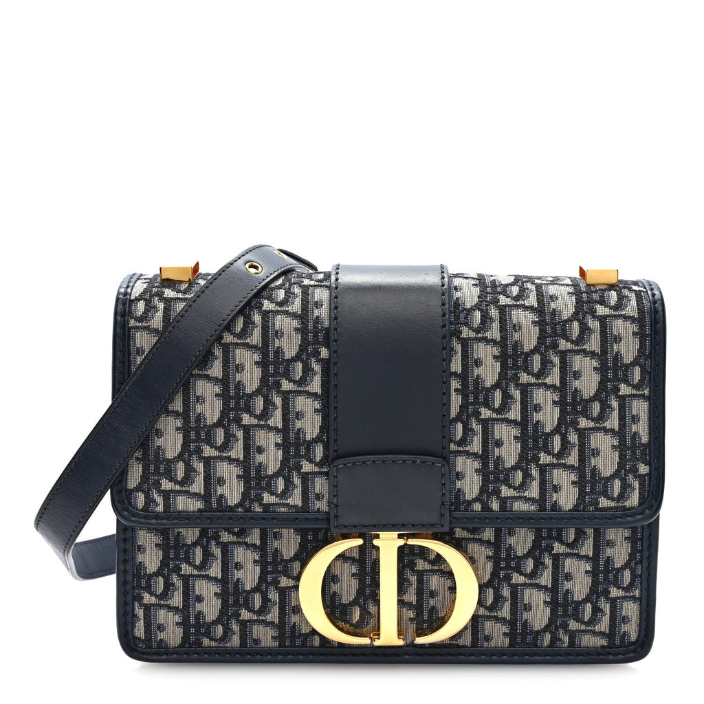 Oblique 30 Montaigne Flap Bag Blue wholesalehk.shop