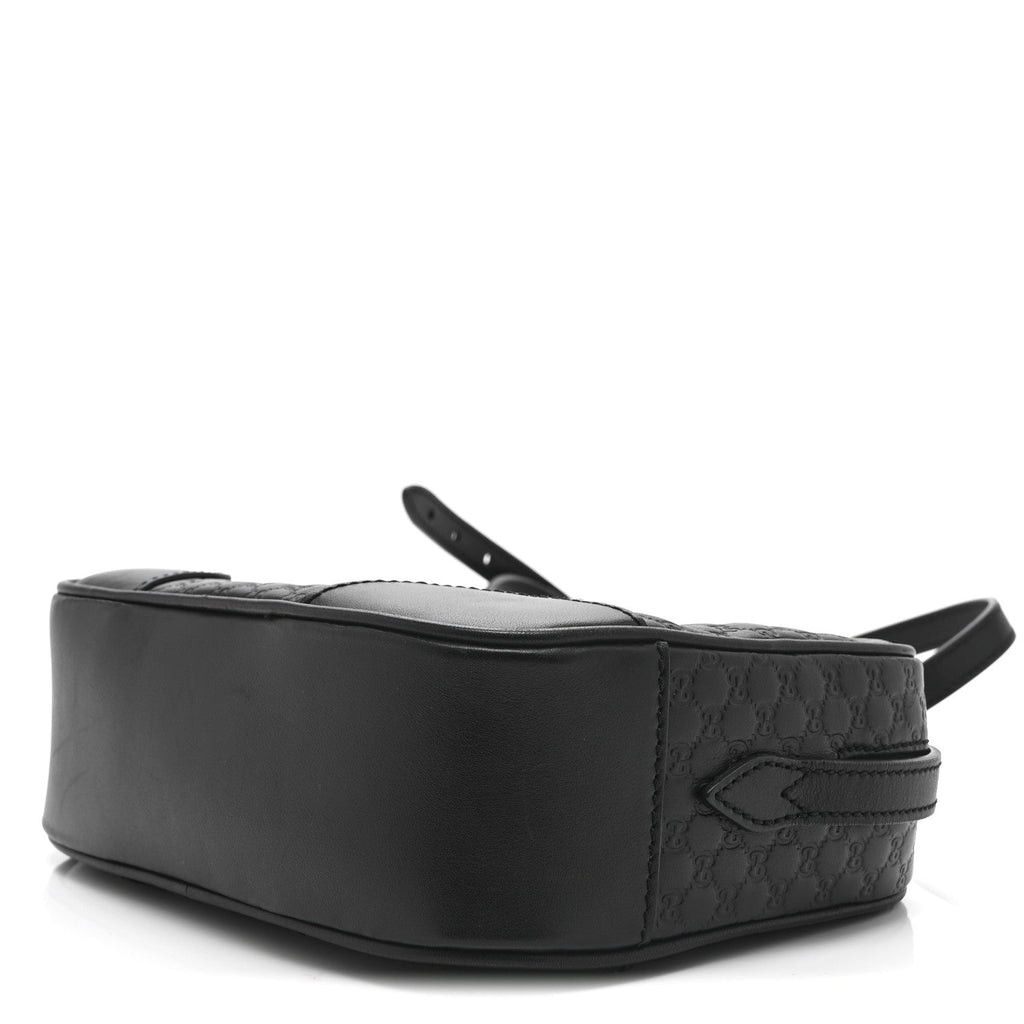Microguccissima Mini Bree Messenger Bag Black £¨ Direct shipment via from wholesalehk.shop