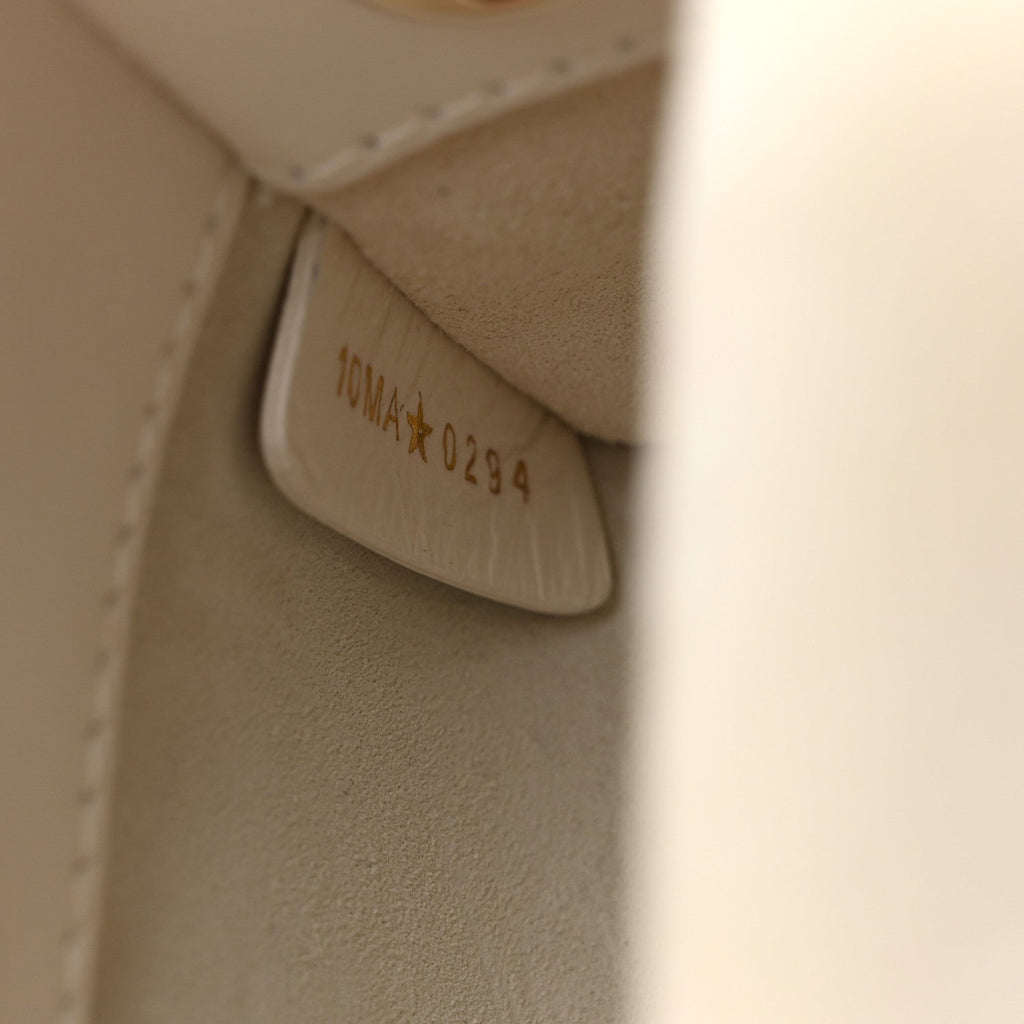 Lambskin Cannage Micro Lady D-Joy Latte wholesalehk.shop