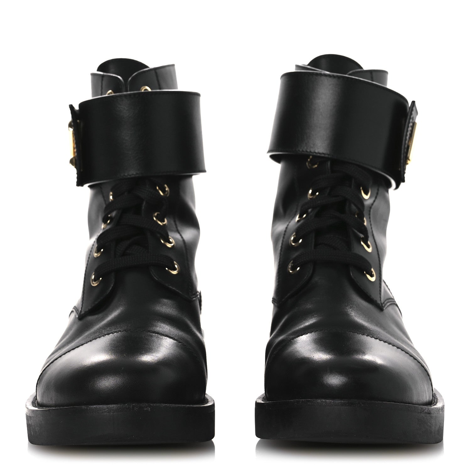 Calfskin Wonderland Ranger Boots 37.5 Black £¨ Direct shipment via from wholesalehk.shop