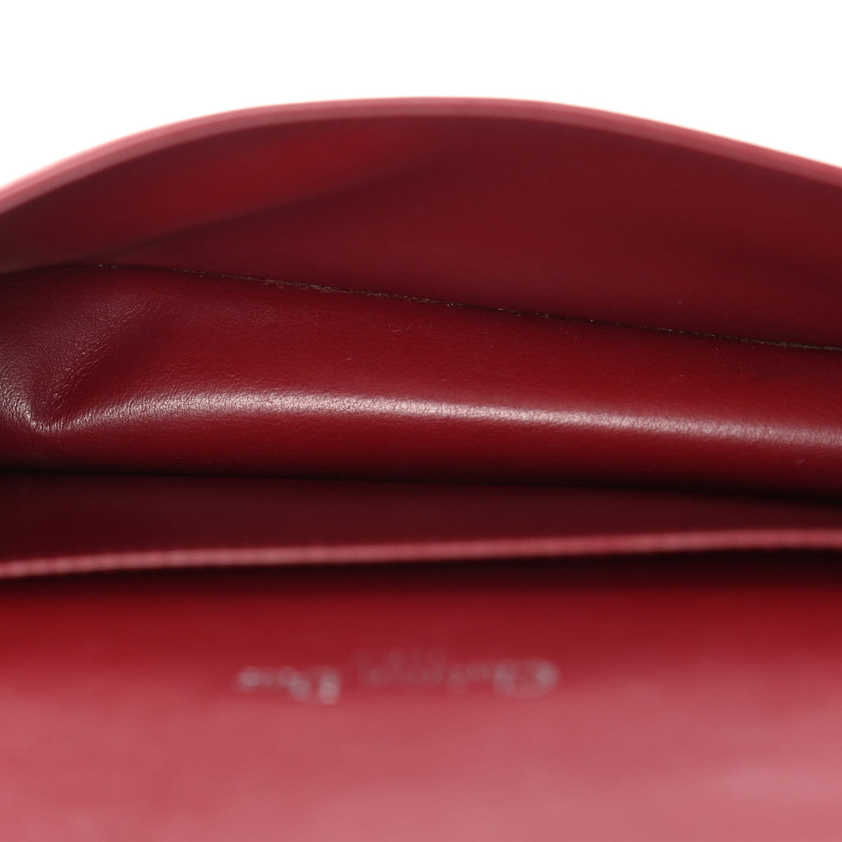 Patent Cannage Lady Dior Clutch Red Red wholesalehk.shop