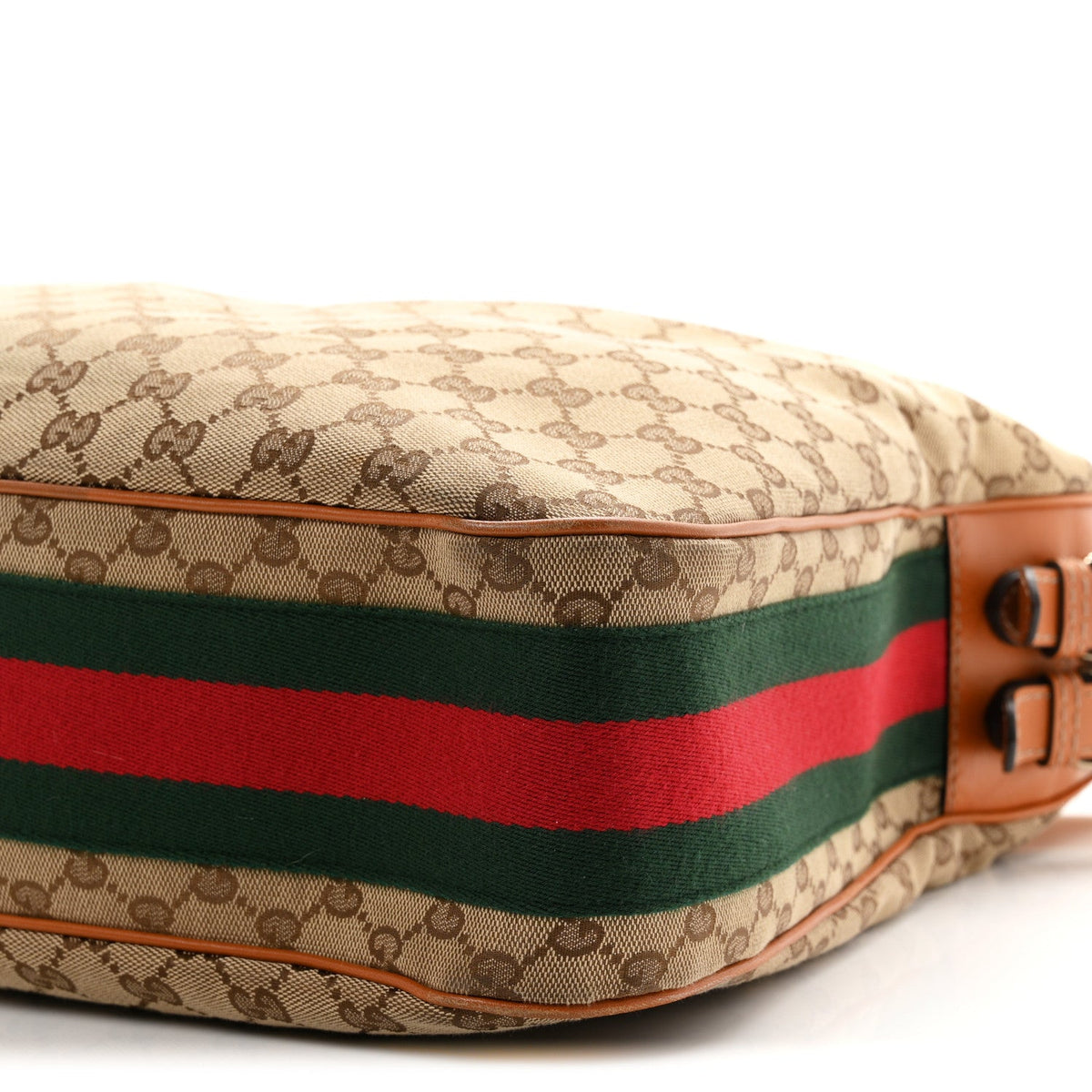 Monogram Medium Heritage Shoulder Bag Light Tobacco wholesalehk.shop