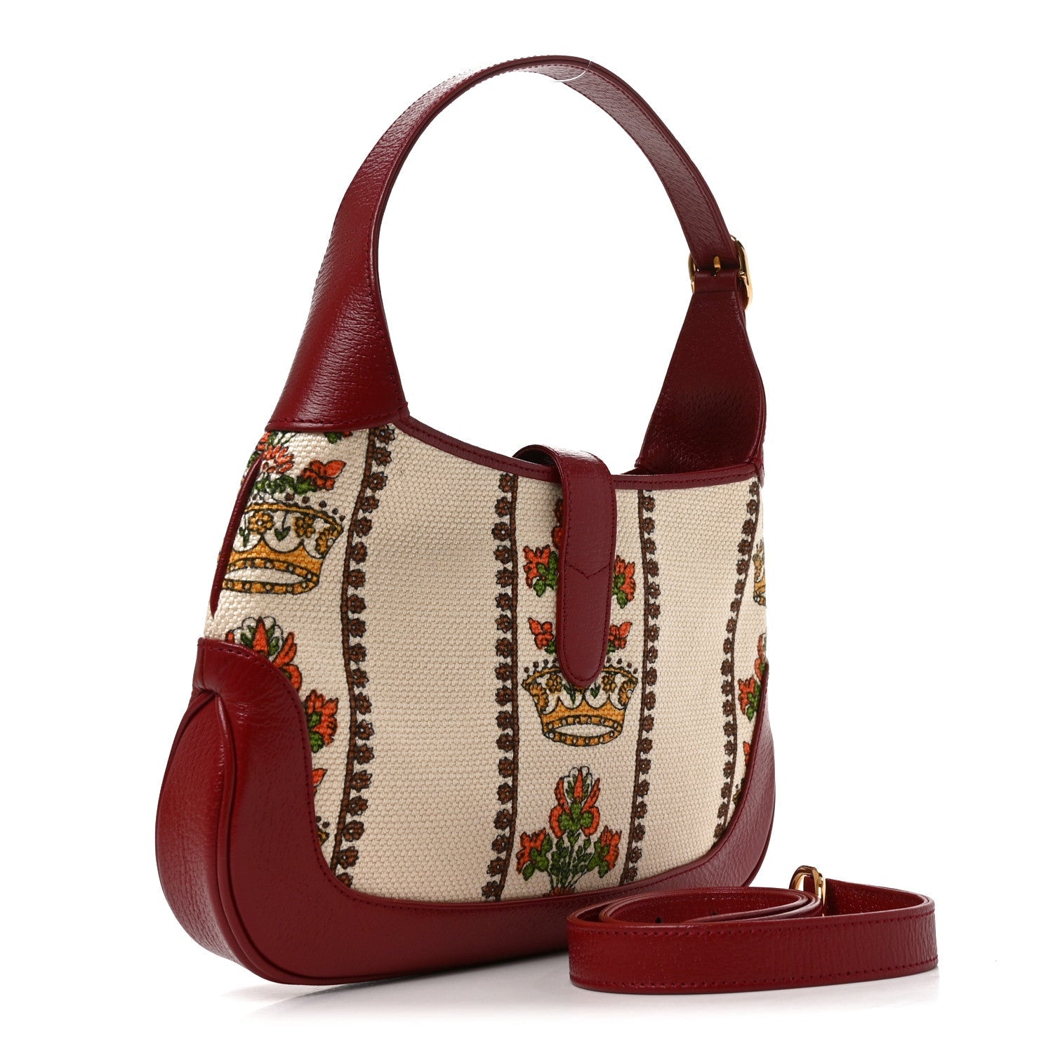 Canvas Calfskin 100 Centennial Music Small Jackie 1961 Hobo Ivory Red £¨ Direct shipment via from wholesalehk.shop