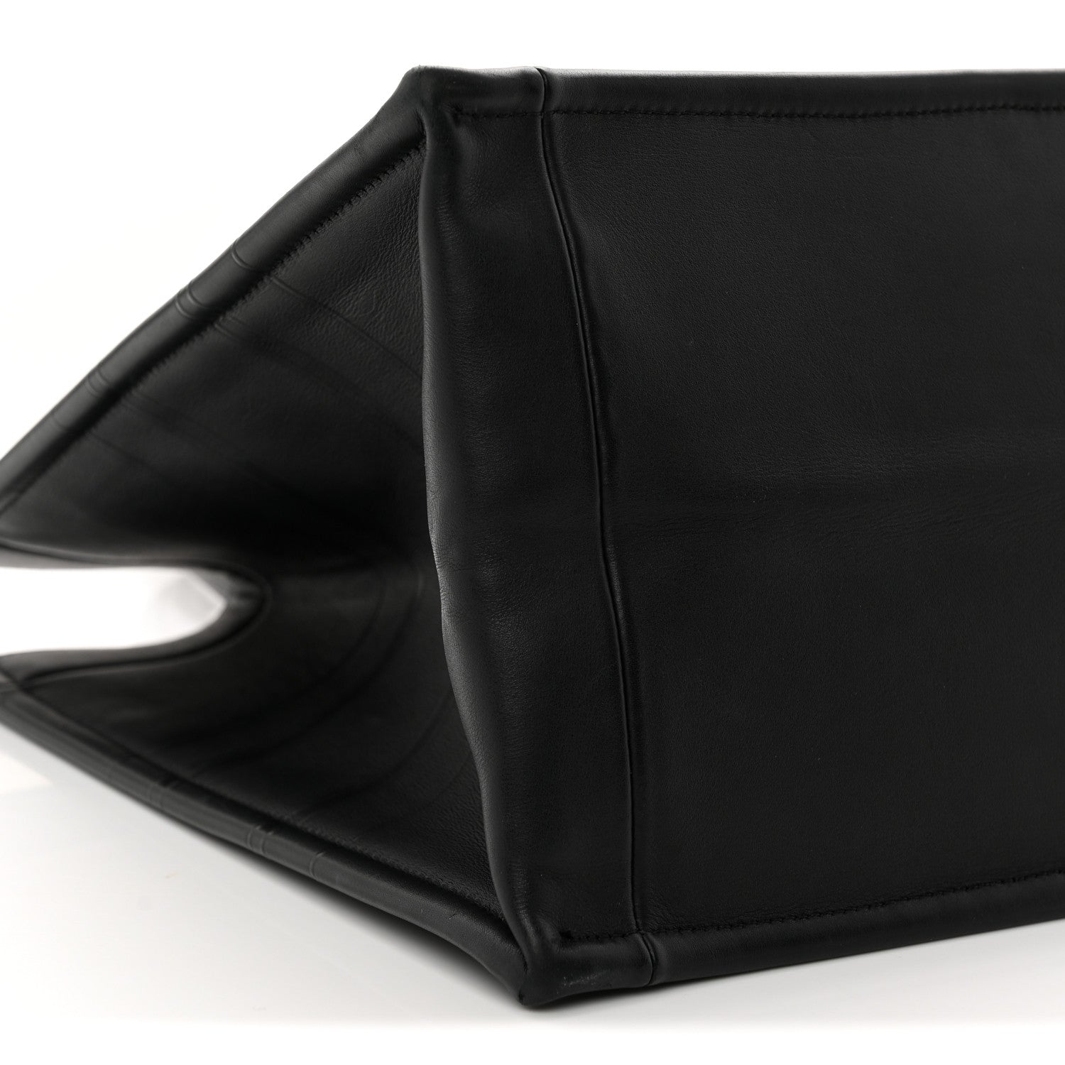 Calfskin Embossed Medium Book Tote Black £¨ Direct shipment via from wholesalehk.shop