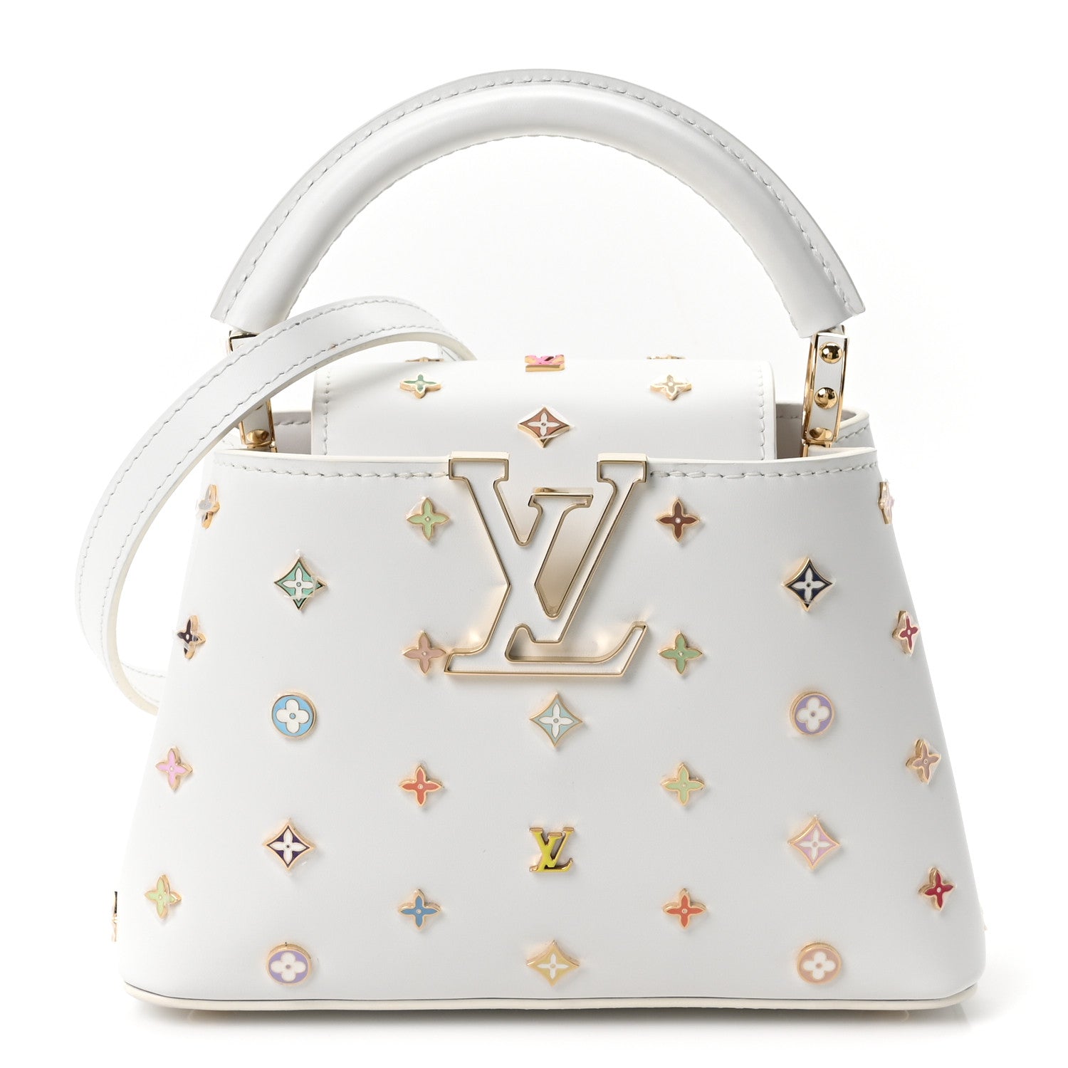 LV X TM Cowhide Mini Capucines Multicolor £¨ Direct shipment via from wholesalehk.shop