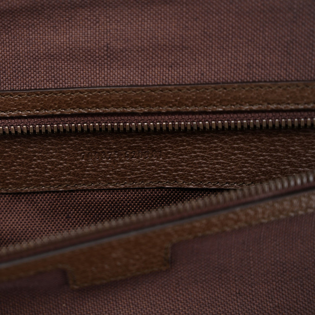 GG Supreme Monogram Textured Dollar Calfskin Web Ophidia Savoy Garment Bag Beige Ebony New Acero wholesalehk.shop