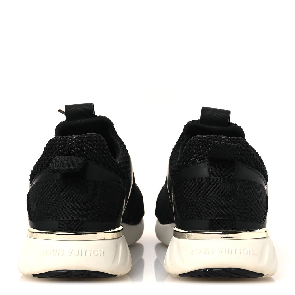 Technical Nylon Monogram Rubber Aftergame Sneakers 37 Black £¨ Direct shipment via from wholesalehk.shop