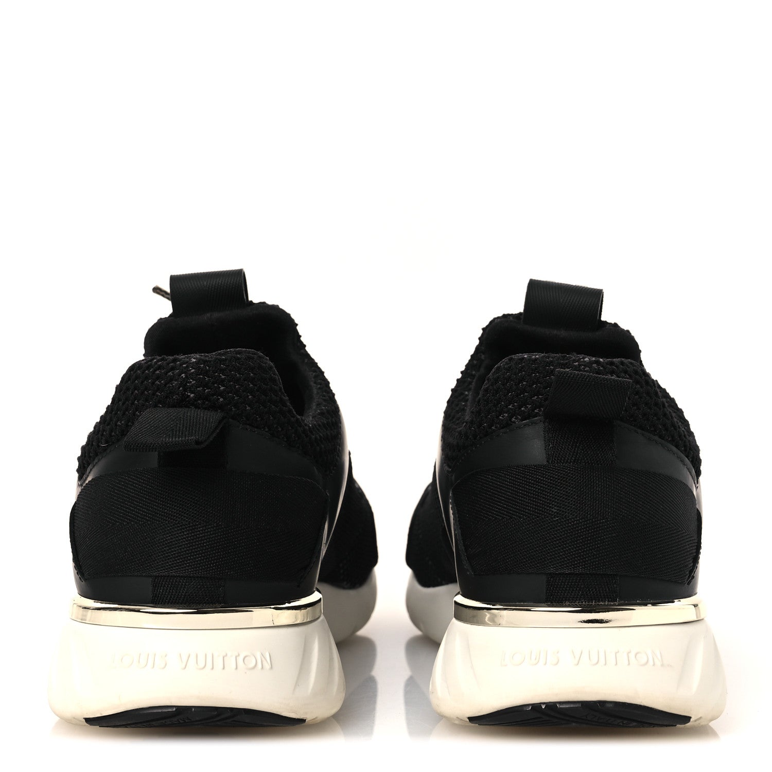 Technical Nylon Monogram Rubber Aftergame Sneakers 37 Black £¨ Direct shipment via from wholesalehk.shop