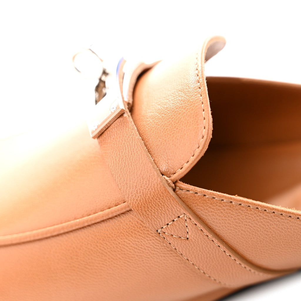 Goatskin Oz Mules 39.5 Naturel wholesalehk.shop