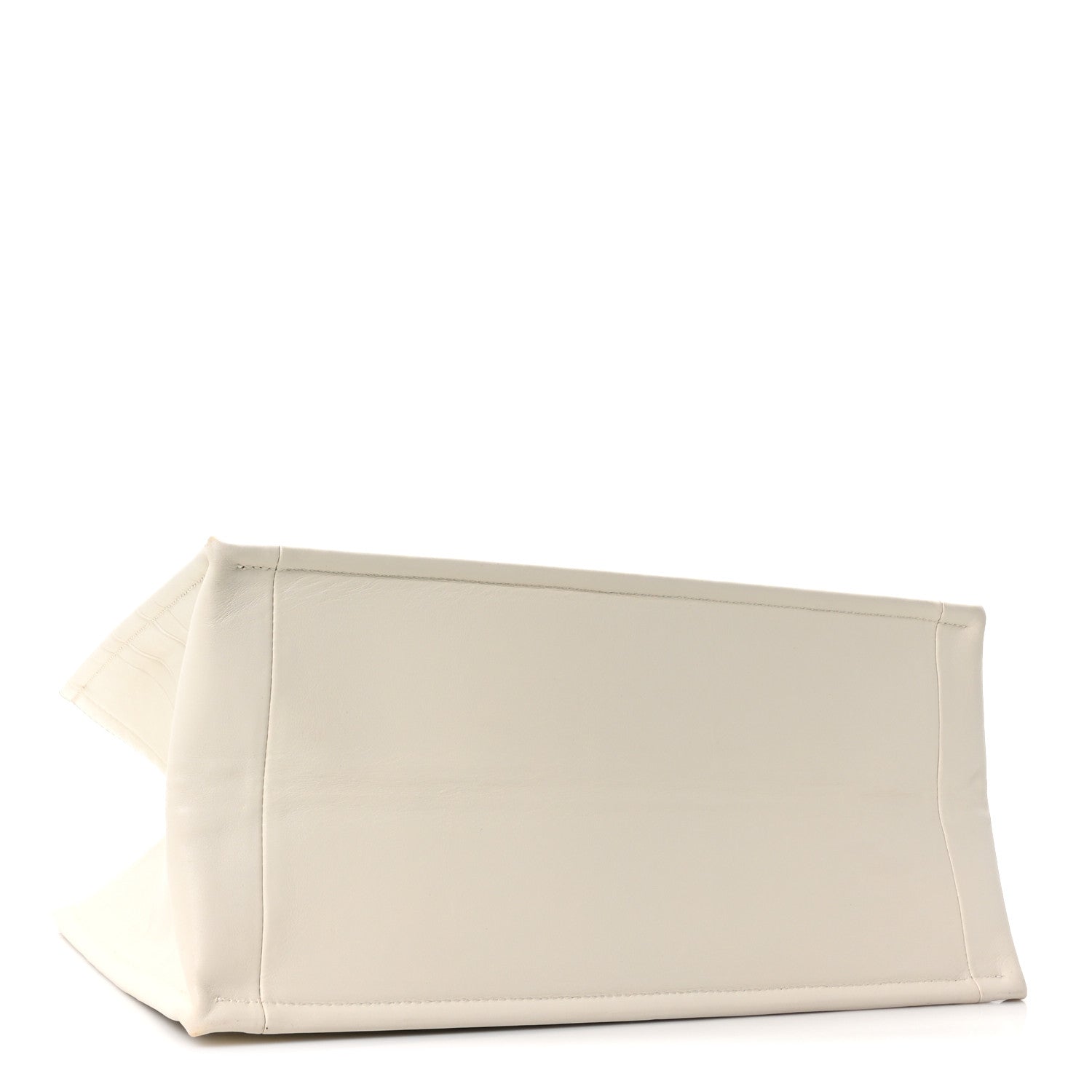 Calfskin Embossed Medium Book Tote Ivory Tote Ivory £¨ Direct shipment via from wholesalehk.shop