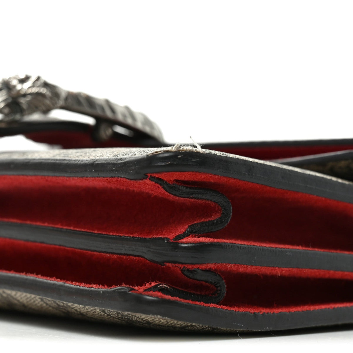 GG Supreme Monogram Small Dionysus Shoulder Bag Red wholesalehk.shop