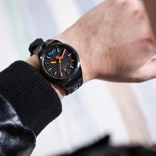 Bomberg Men's Watch BOLT-68 Neo Automatic Taipei Metropolis Black PVD wholesalehk.shop