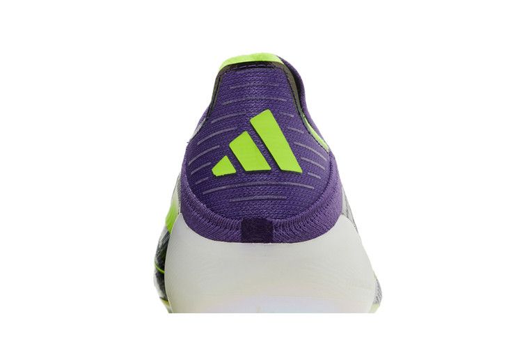 adidas Laceless F50 Elite Fast Reborn FG Purple Lucid Lemon