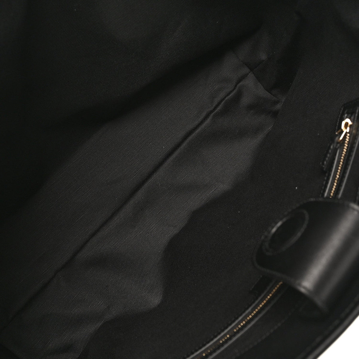 GG Calfskin Embossed Emblem Large Tote Bag Black wholesalehk.shop