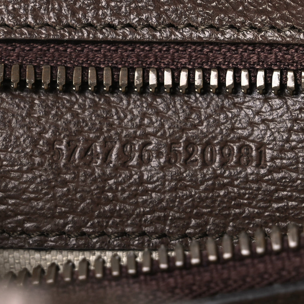 Soft GG Supreme Monogram Medium Ophidia Belt Bag  Dark Brown wholesalehk.shop