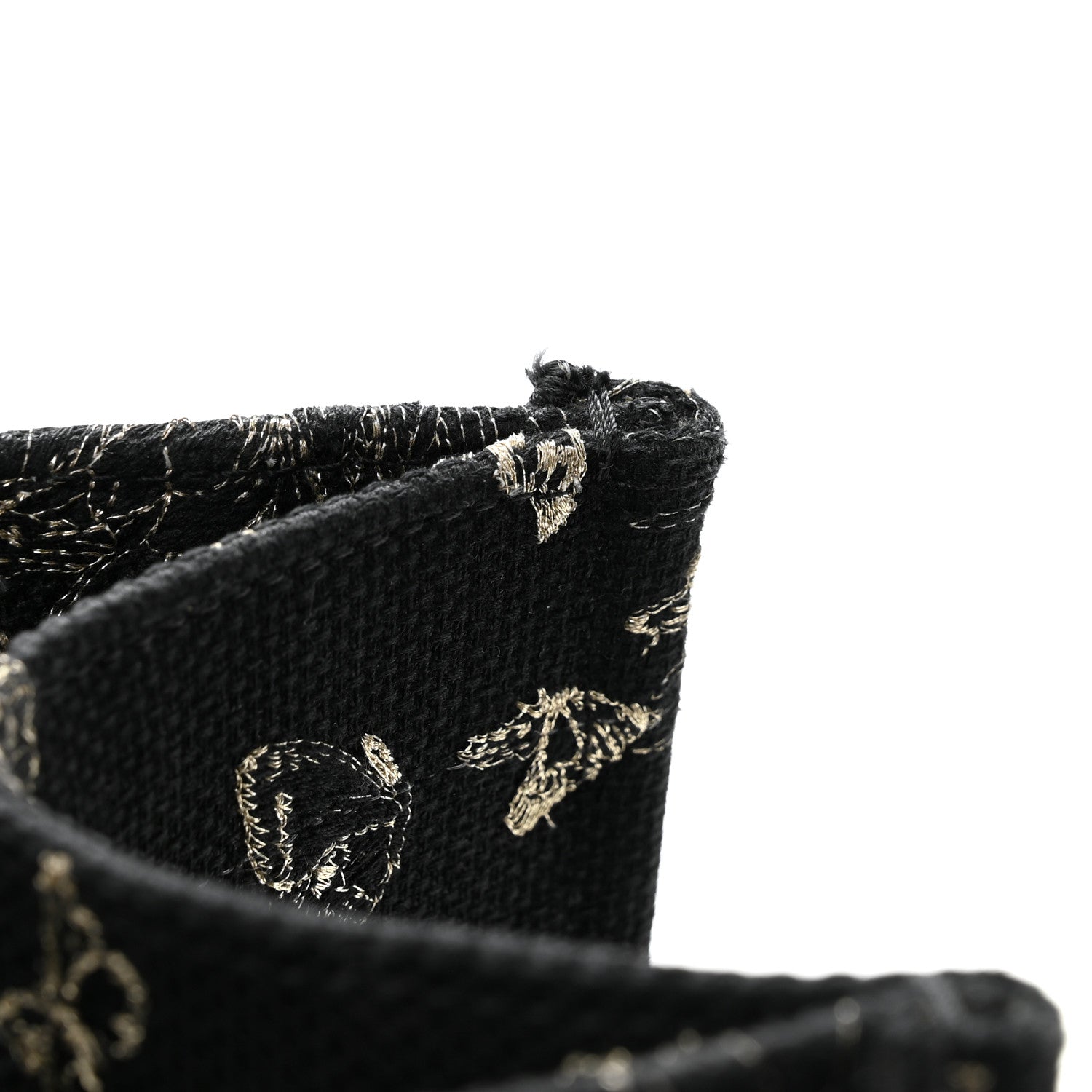 Canvas Embroidered Medium New York Butterfly Book Tote Black £¨ Direct shipment via from wholesalehk.shop