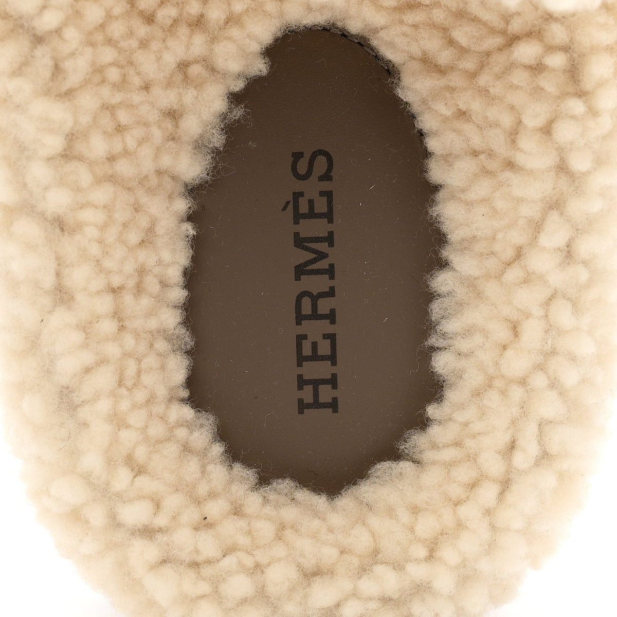 Suede Goatskin Woolskin Womens Chypre Sandals 38.5 Etoupe wholesalehk.shop