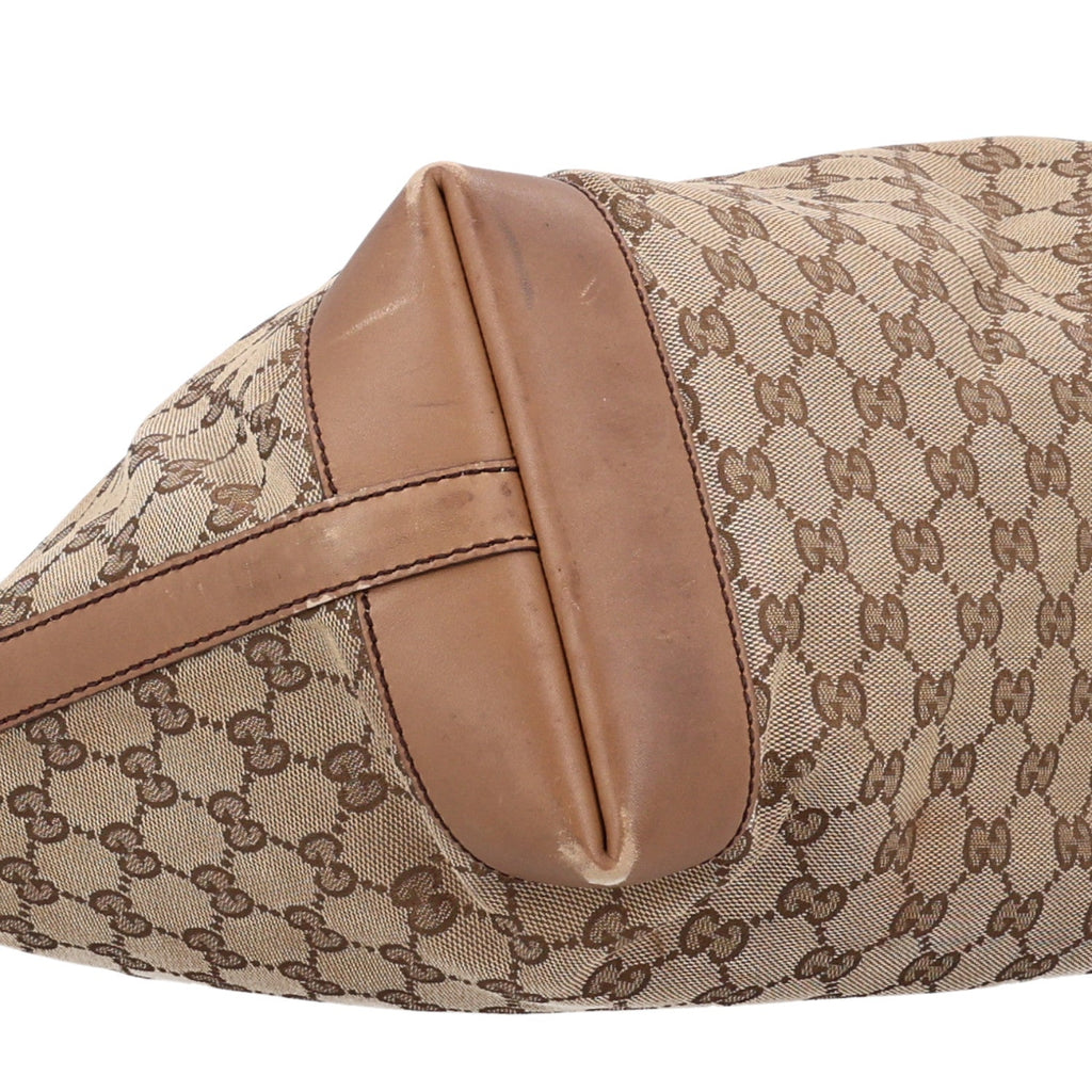 Monogram Large Craft Tote Light Brown wholesalehk.shop