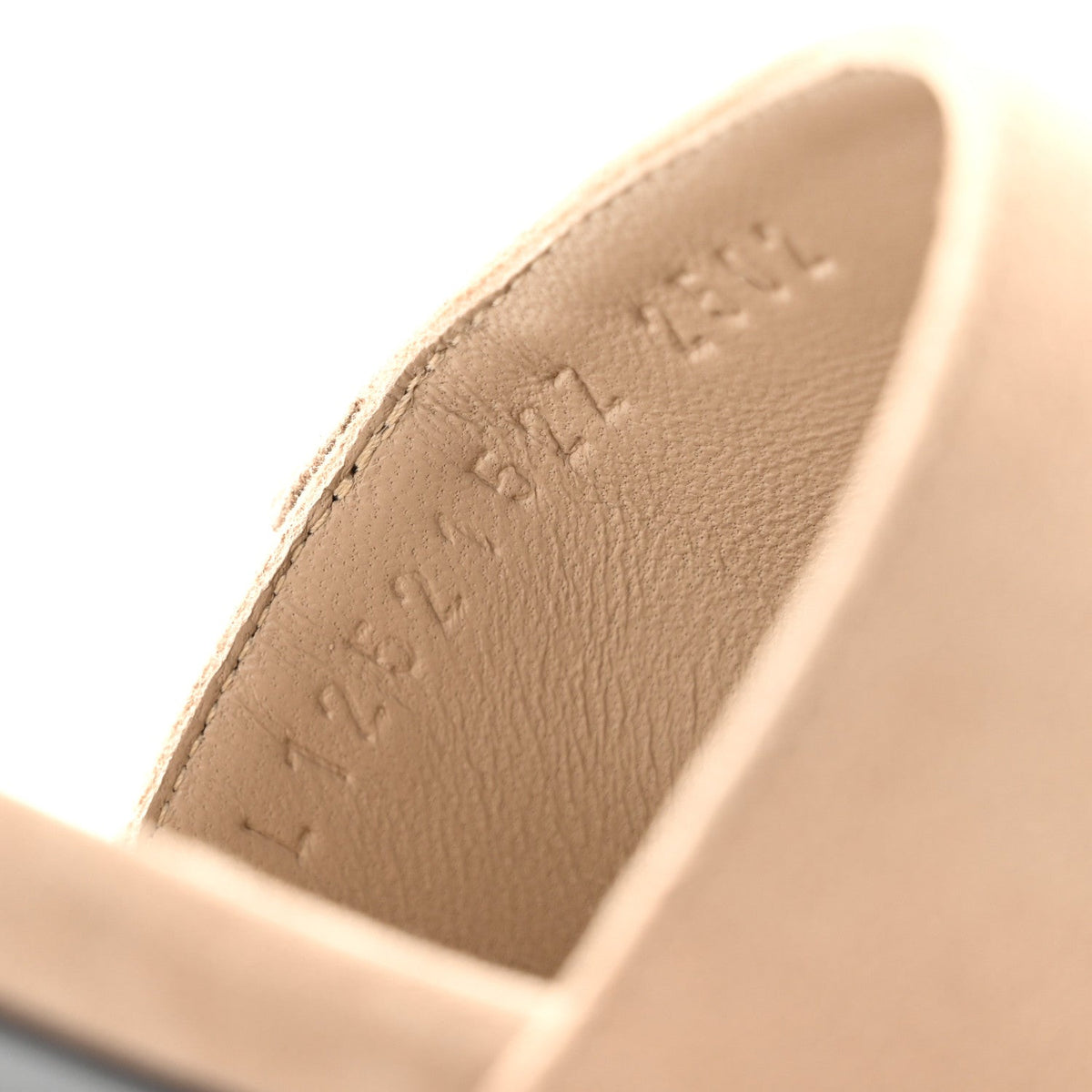 Suede Goatskin Gigi 50 Sandals 40 Beige Sable wholesalehk.shop