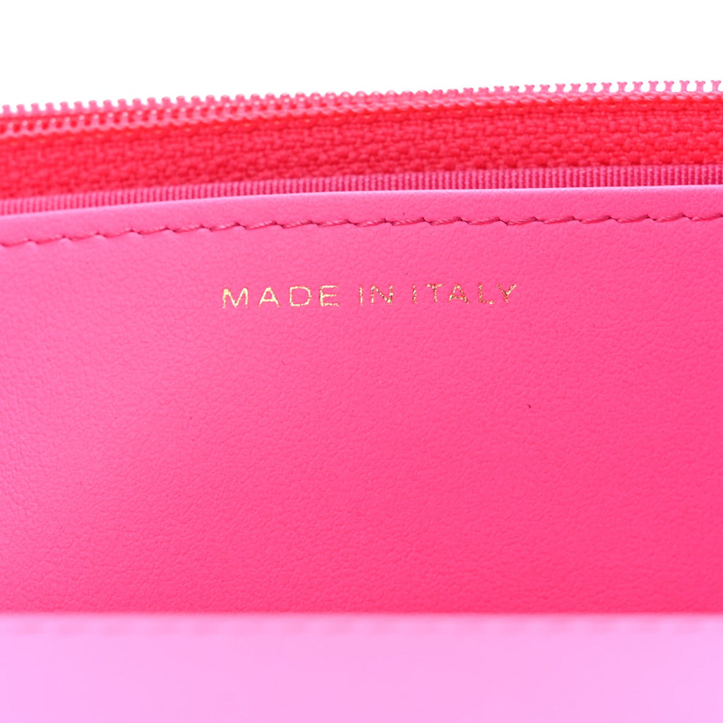Jersey Quilted Chanel 19 Wallet On Chain WOC Pink wholesalehk.shop
