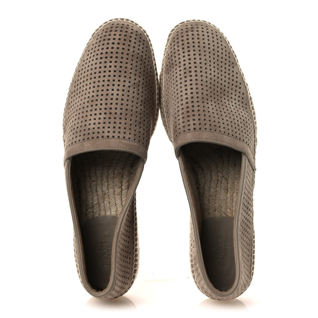 Suede Goatskin Mens Enrique Espadrilles 42 Beige Sable wholesalehk.shop