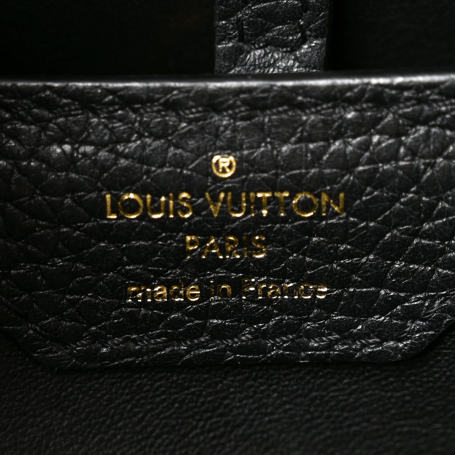 Taurillon Studded Capucines PM Black £¨ Direct shipment via from wholesalehk.shop
