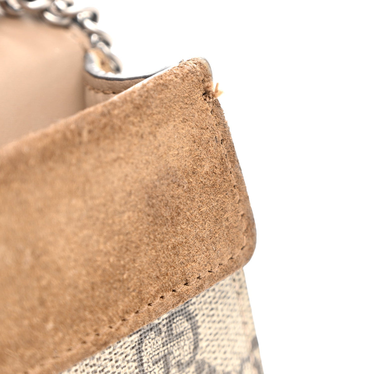 GG Supreme Monogram Super Mini Dionysus Shoulder Bag Taupe wholesalehk.shop