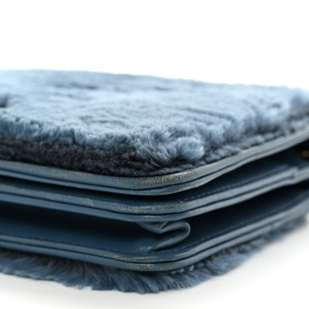 Rabbit Fur Wallet On Chain WOC Blue wholesalehk.shop