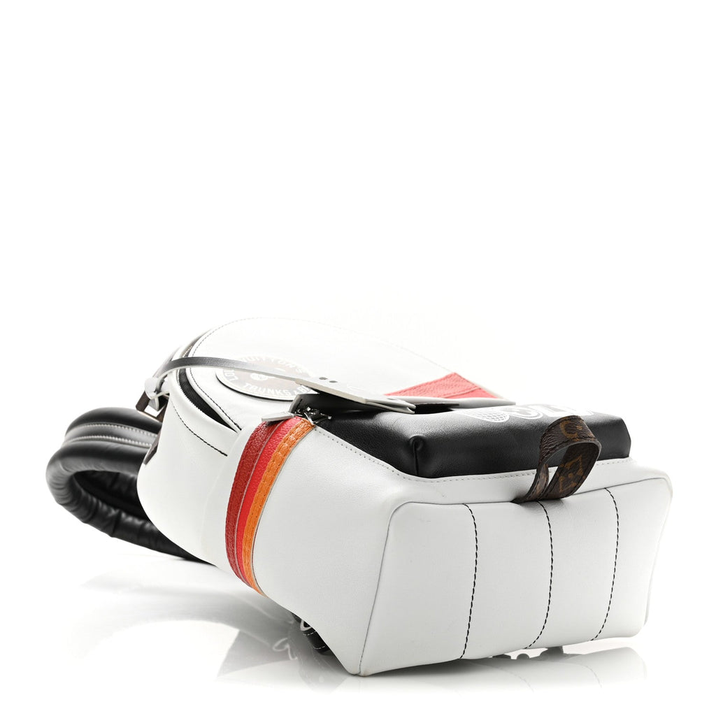 Calfskin Monogram LV Airline Palm Springs Backpack PM White £¨ Direct shipment via from wholesalehk.shop