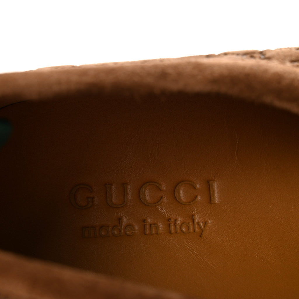 Luxury Suede Microguccissima Mens Loafers 9.5 Nocciola £¨ Direct shipment via from wholesalehk.shop