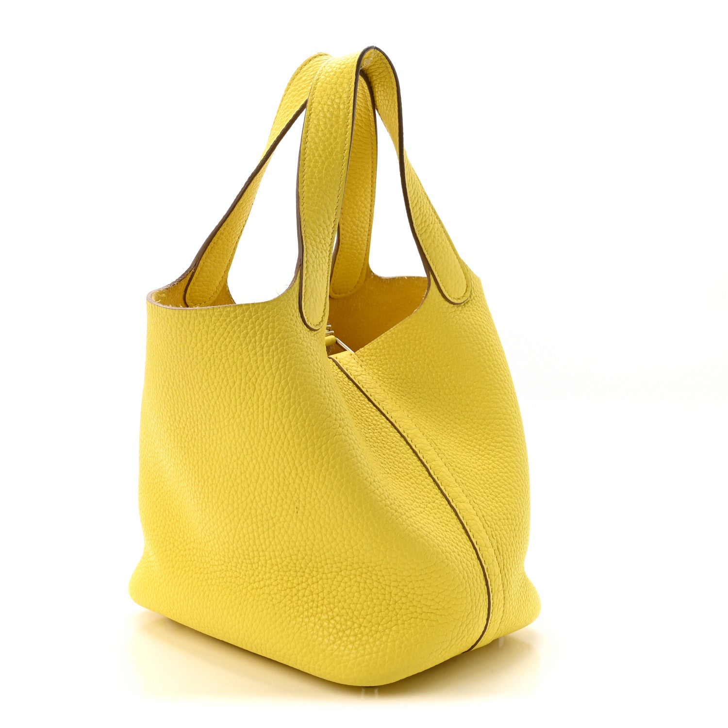 Taurillon Clemence Picotin Lock 18 PM Lime £¨ Direct shipment via from wholesalehk.shop