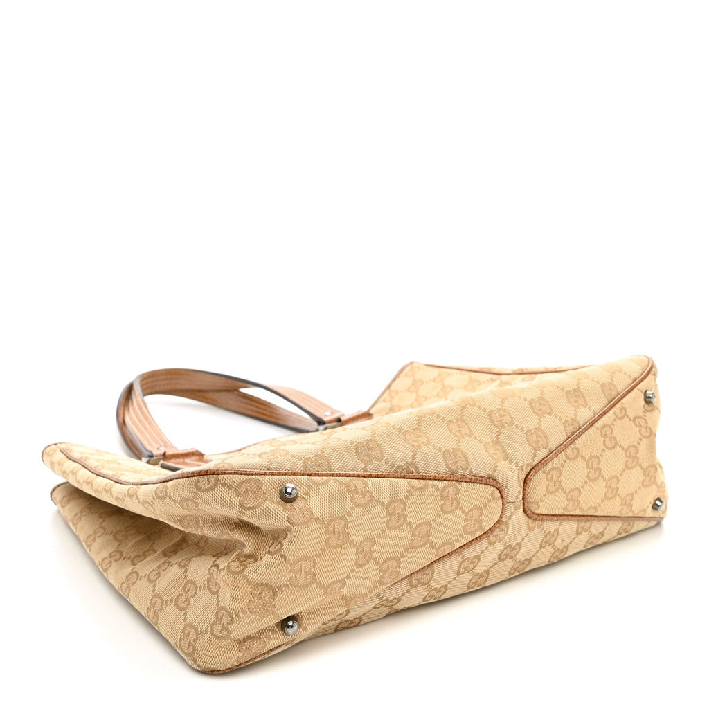 Monogram Large Tote Dark Brown wholesalehk.shop
