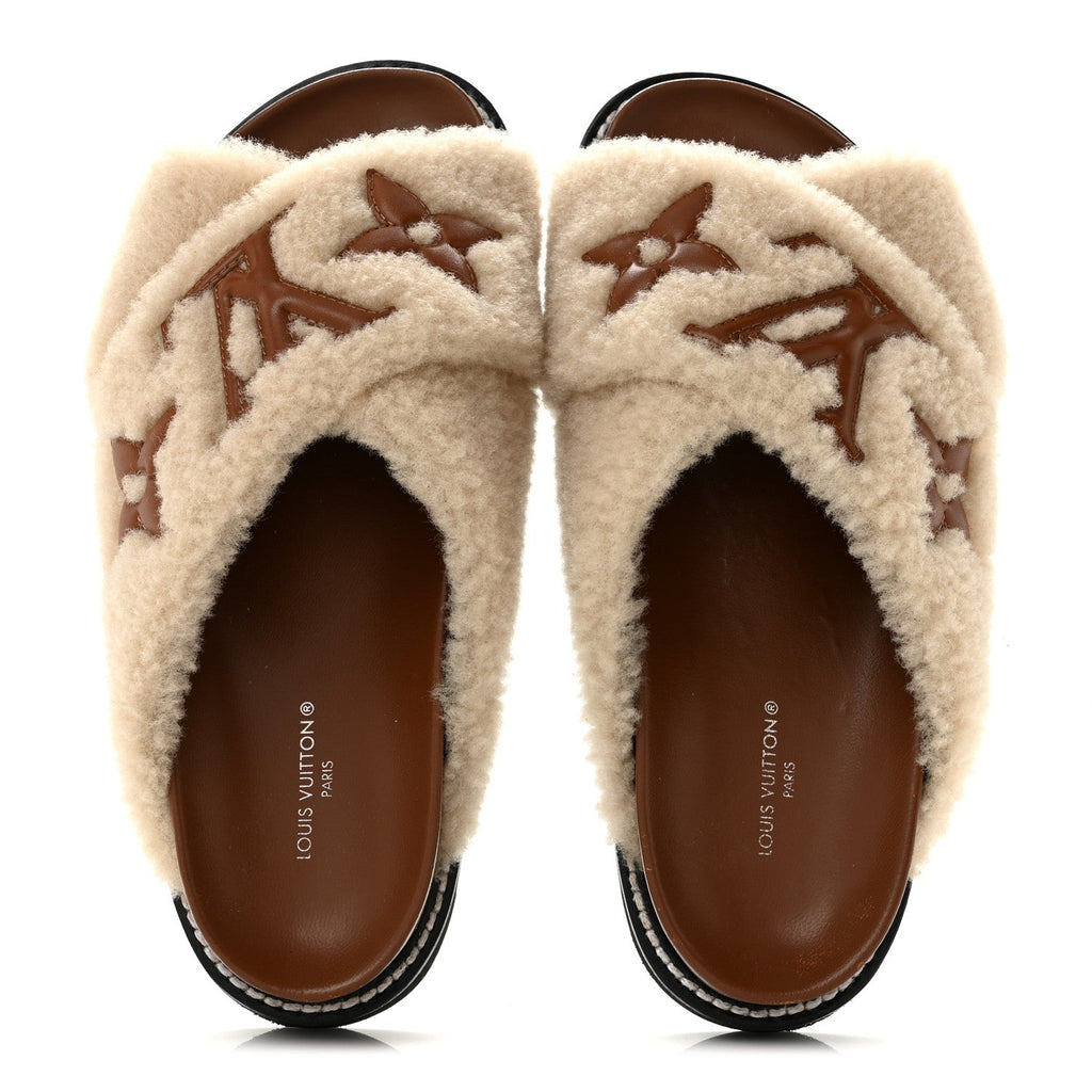 Shearling Paseo Flat Comfort Mule 37 Brown £¨ Direct shipment via from wholesalehk.shop